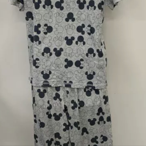 Disney Mickey Mouse Gender-Neutral Pajamas for Adults Size Small NWT 100% Cotton - Picture 3 of 6